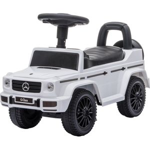 Eco Toys - Mercedes Benz G-Klasse Loopauto - Wit - Duurzaam Materiaal