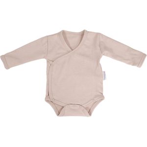 MamaLoes Zand Maat 56 Lange Mouw Overslag Romper ML010250