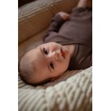 MamaLoes - Romper - Chocolade - 100% Katoen - Drukknoopjes