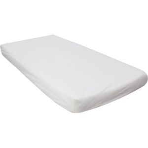 MamaLoes - Jersey Waterproof Matrasbeschermer - Wit - 70x140/150 cm