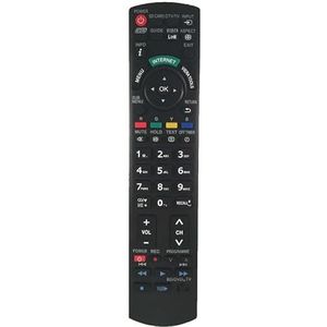 Vervangende afstandsbediening voor Panasonic TV TX-P65VT30 | TX-P65VT30E | TX-P65VT30Y | TX-P65VT50 | TX-P65VT50E | TX-PF46ST30