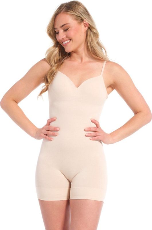 Bodysuit - Zwart - Katoen - Medium Shaping