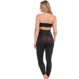 MAGIC Bodyfashion Gloss Legging Dames Legging - Zwart- Maat S
