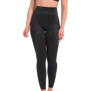 MAGIC Bodyfashion Gloss Legging Dames Legging - Zwart- Maat S