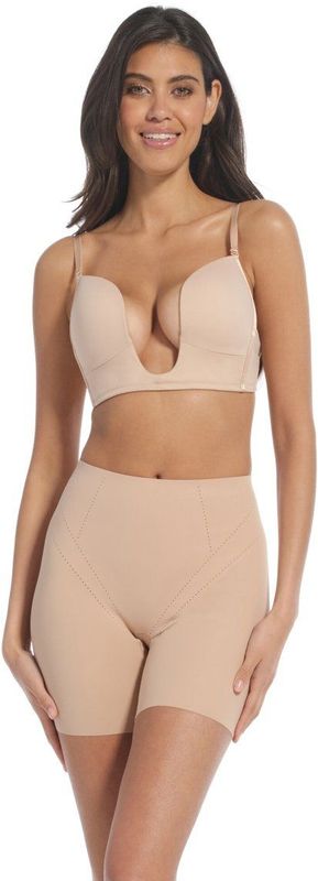 Elomi Cate 4030 Beugel Volledige Cup Gestreepte Ondersteunende BH, Latte, 75H