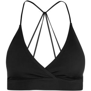 Bralette - Zwart - 83% Gerecycled Polyamide - Naadloos Zonder Beugels