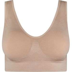 MAGIC Bodyfashion - Shimmer BH - Beige - Beugelloos - Naadloos
