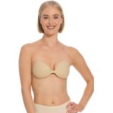 MAGIC Bodyfashion - My Magic - Voorgevormde Strapless Plak Bh - Lichtbeige