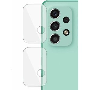 ShieldCase Full Cover Cameralens Protector voor Samsung Galaxy A35 - Glazen Bescherming