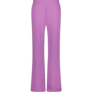 Tramontana - Wide Leg Regular Waist Broek - Paars