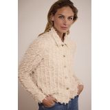 Tramontana - Fancy Frilled Jacket - Jasje - Crème
