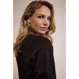 Tramontana - Jumper - Zwart Melange - Gebreide Trui