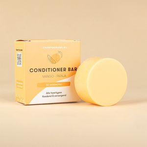 ShampooBars - Conditioner Bar Mango Papaja krullend & droog haar - 60g