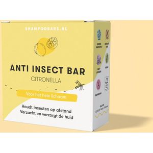 Anti-Insect Bar Citronella | Handgemaakt in Nederland | 100% biologisch afbreekbare verpakking