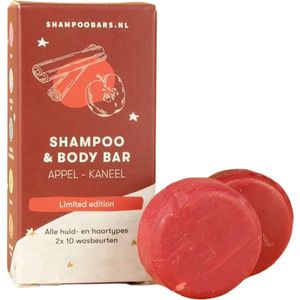 Shampoobars Mini Shampoo & Body Bar Appel - Kaneel