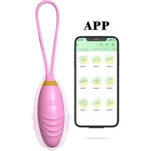 Zoé - Vibrerende eitje – Love egg - Draagbare vibrator - Vibrerende ei - Vibrator - Clitoris stimulator - Vibrator voor vrouwen - Sexspeeltje voor koppels
