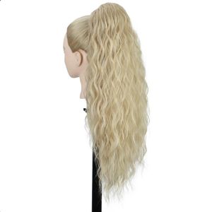 Gratis Kleuranalyse! - Miss Ponytails - Beachwave ponytail extentions - 26 inch - Blond 16H60 - Hair extentions - Haarverlenging