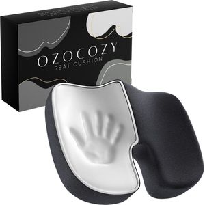 Ozocozy - Zitkussen Orthopedisch - Ergonomisch Zitkussen - Wigkussen - Stuitkussen - Thuiswerken
