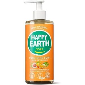 Happy Earth - Handzeep - Rose Petitgrain - 100% Natuurlijke Ingrediënten