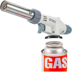 JT Products Gasbrander Crème Brûlée – Vlam Verstelbaar - Butaangas Brander – Keukenbrander - Aansteker – Koksbrander - Solderen – Keukengerei - Exclusief Gasfles