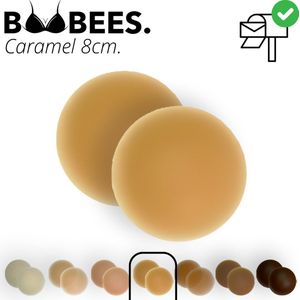 BOOBEES BH Accessoires - Nipple Covers - Caramel Tint - 8cm - Kleine Cupmaten
