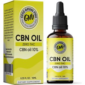 Premium CBN Olie - Natuurlijk & Puur - Slaap Ondersteuning en Ontspanning - Hoogwaardig Geformuleerd - 10 ML per verpakking