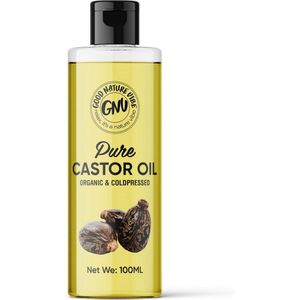 Castor olie haarolie - Puur & Koudgeperst Castor oil - Pure Castorolie voor Huid Haar & gezicht - Baardgroei kit - Natuurlijk alternatief minoxidil - Stimuleert haargroei - 100ML per Wonderolie verpakking