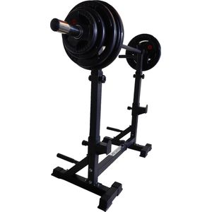 AJ-Sports Squat rack - Power rack - Squat - Haltersteunen - Halterstandaard - Squatrek - Verstelbaar - Fitness - Krachttraining