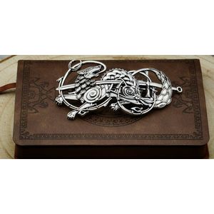 [Two Ravens] Viking Haarclip - Wolf Haarklem - Fenrir Haarclip - Wolf Sieraad - Haar Accessoires - Uniek Haar
