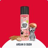 6x Marcel's Green Soap Deodorant Spray Argan & Oudh 150 ml