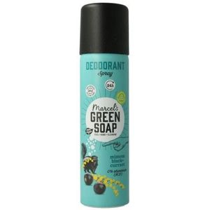 Marcel's Green Soap deodorant spray Mimosa en Zwarte bes (150 ml)