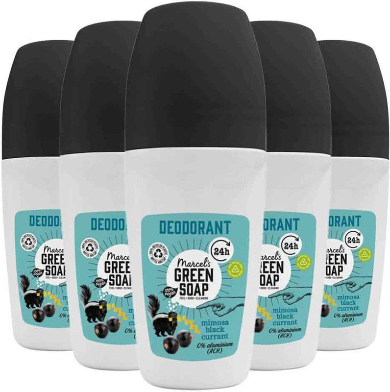 Marcel's Green Soap - Deodorant Roller - Mimosa & Blackcurrant - 100% Natuurlijk