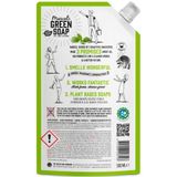 6x Marcel's Green Soap Afwasmiddel Basilicum & Vertivert Gras Navulling 500 ml