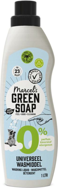 Marcel's Green Soap - Wasmiddel Universeel - 0% - Vrij van Parfum en Kleurstoffen
