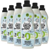 Marcel's Green Soap - Universeel Wasmiddel - 0% - 6 x 1L - Vrij van Parfum en Kleurstoffen