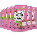 Marcel's Green Soap - Wasverzachter - Patchouli & Cranberry - 6 x 750 ml