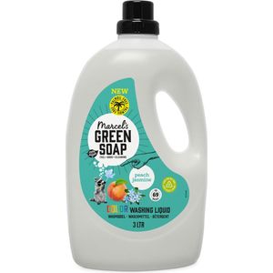 Marcel's Green Soap Vloeibaar Wasmiddel Perzik & Jasmijn 69 Wasbeurten 3 liter