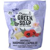 Marcel's Green Soap - Vloeibare Wascapsules - 21 Stuks - Vegan - Ecolabel