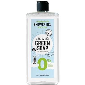 Marcel's Green Soap - Douchegel 0% - Hypoallergeen - Formule zonder microplastic - Fles van gerecycled plastic - 99% biologisch afbreekbaar - Veganistisch