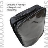 Maxxcovers Hottub / Spa Bad Beschermhoes Rond - 180 x 30 cm - Zwart