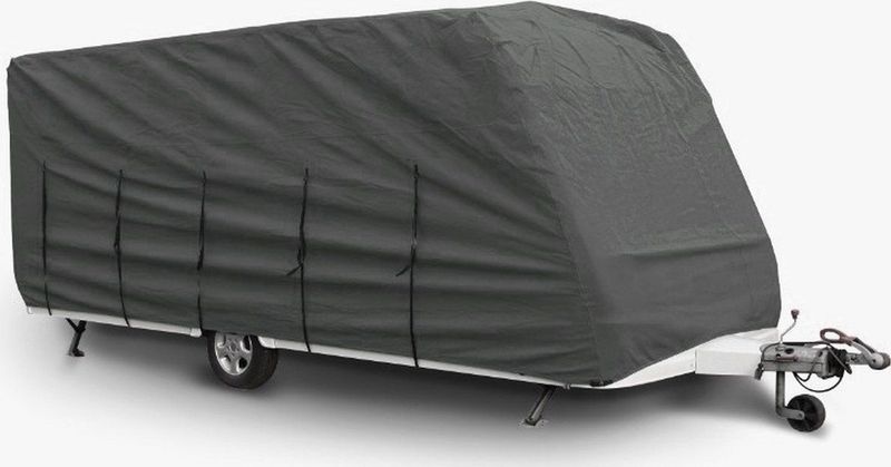 Caravanhoes - A-kwaliteit - 4,00-4,30m x 2,35 x 2,20 - Grijs