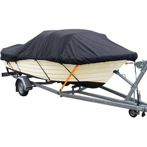Maxxcovers® Boothoes - Bootzeil - Afdekzeil Boot - Zwart - Maat AA: 365-425 x 165cm