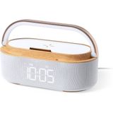 Digitale Wekkerradio - Draadloze Oplader - Bluetooth Speaker - Snoozefunctie