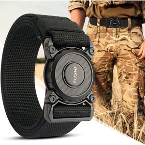 TUSHI® - Tactische Riem - Zwart