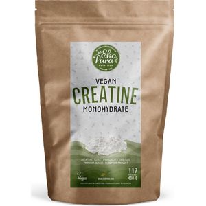 Ekopura Creatine Monohydrate - Creapure (Creapure®) - Vegan, 400g, 117 Porties