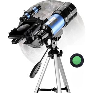 Sterrenkijker - Telescoop - Nachtkijker - Volwassenen en Kinderen - 150 X Zoom - Incl Statief