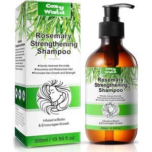 Covelle - Rozemarijn Shampoo - Haargroei - Anti veroudering - Baardgroei - Haarserum - Hoofdhuid - Haarverzorging - Anti roos - rosemary
