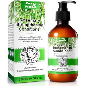 Covelle - Rozemarijn Conditioner - Haargroei - Anti veroudering - Baardgroei - Haarserum - Hoofdhuid - Haarverzorging - Anti roos - Rosemary