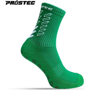 Prostec® Gripsokken - Gripsokken Voetbal - Grip Socks - One Size - Anti Slip - Gripsokken Groen