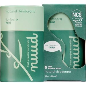 Nuud - Natuurlijke Vegan Deodorant - Jeneverbes x Munt - Stick